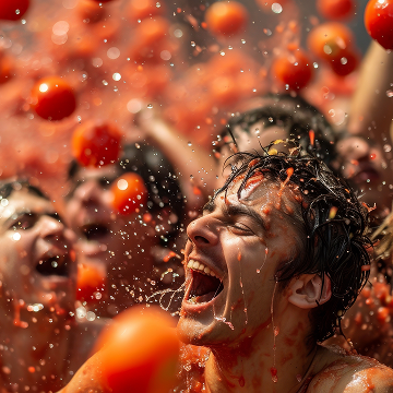 La Tomatina-Buñol, Spain